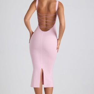 Oh Polly Midi Fit & Flare Dress